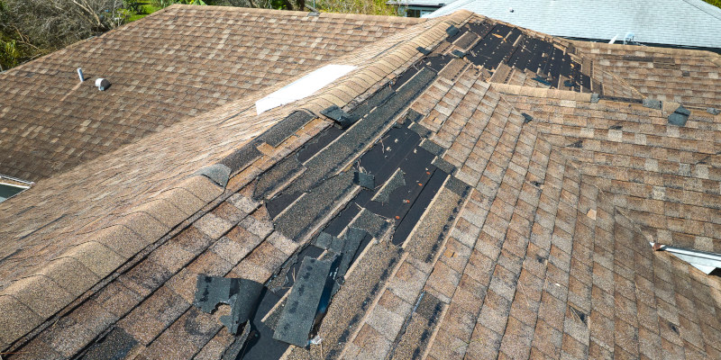 Roof Storm Damage in Easley, South Carolina